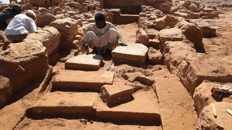 Tempelstadt Naga – Bild: ZDF und BR