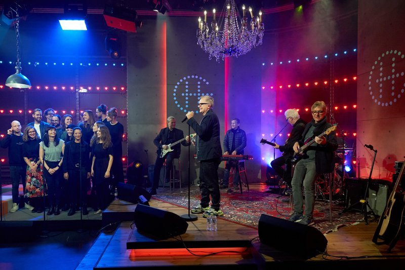 Herbert Grönemeyer mit Band – Bild: ZDF und Sascha Radke.