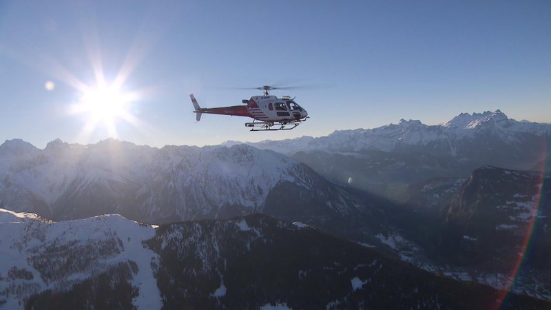 In der Luft – Bild: ZDF und SRF/RTS/Capture d’écran In der Luft – Bild: ZDF und SRF/RTS/Capture d’écran