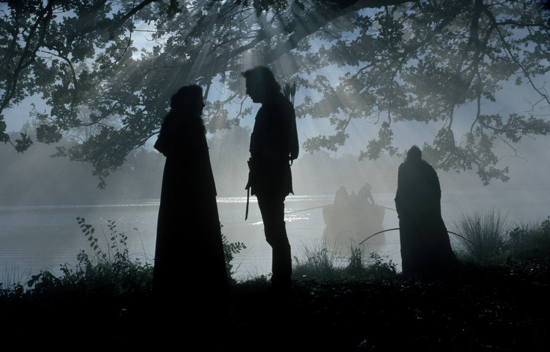 Marian Dubois (Mary Elizabeth Mastrantonio) and Robin Hood (Kevin Costner). – Bild: CurrentYear Morgan Creek Productions, Inc. and Warner Bros. Marian Dubois (Mary Elizabeth Mastrantonio) and Robin Hood (Kevin Costner). – Bild: CurrentYear Morgan Creek Productions, Inc. and Warner Bros.