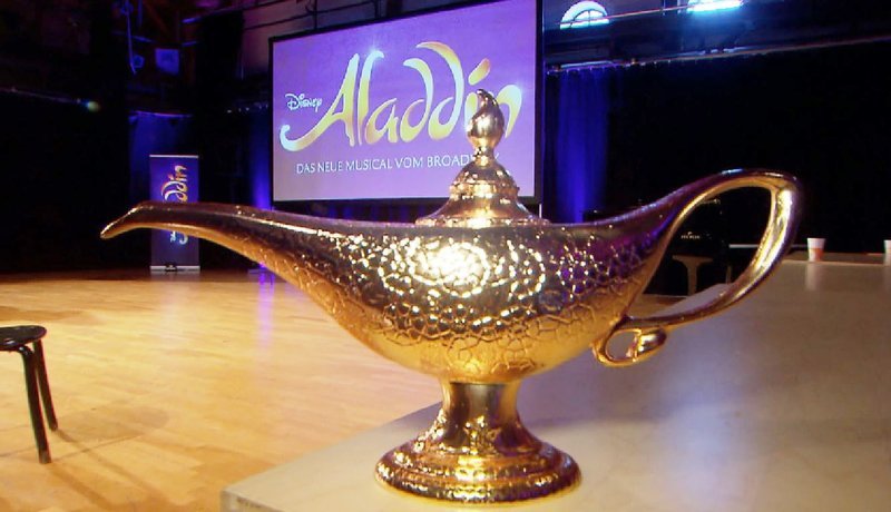 Am 6. Dezember feiert das Disney-Musical „Aladdin“ Europa-Premiere am Theater Neue Flora in Hamburg. – Bild: VOX