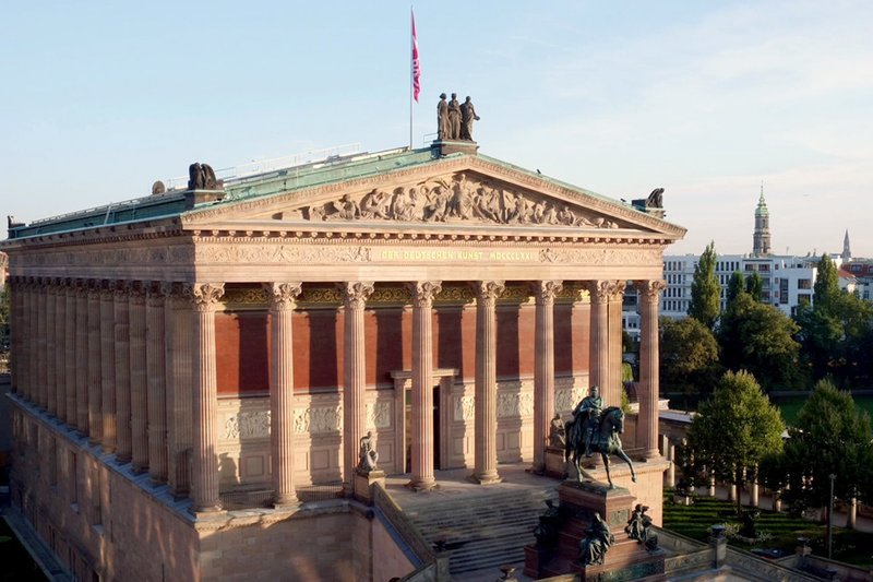 Die Alte Nationalgalerie auf der Berliner Museumsinsel – Bild: RBB 
