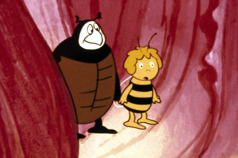 Biene Maja (1975) S01E06: Maja und die Spinne Thekla (Rose House