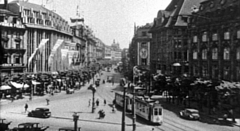 Die Frankfurter Innenstadt 1932. – Bild: HR