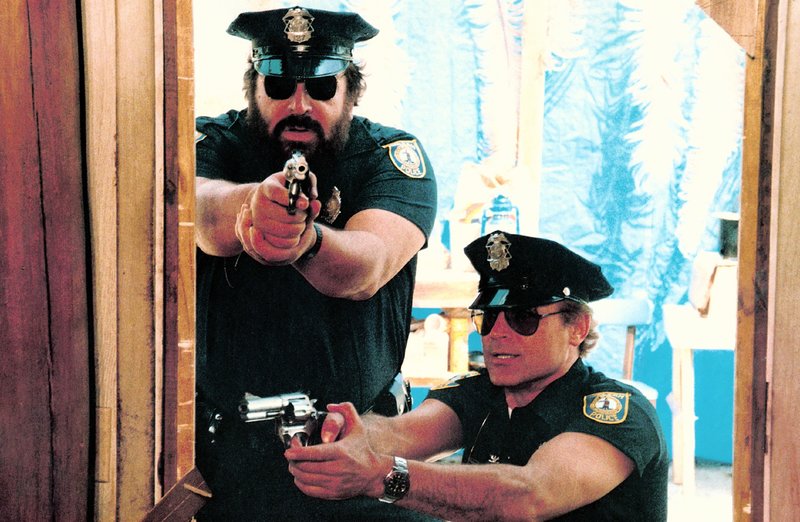 Steve Forest (Bud Spencer, l.) und Doug Bennet (Terence Hill) – Bild: RTL NITRO Steve Forest (Bud Spencer, l.) und Doug Bennet (Terence Hill) – Bild: RTL NITRO