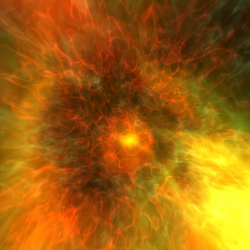 Simulation, ein Stern entsteht. – Bild: ORF Simulation, ein Stern entsteht. – Bild: ORF