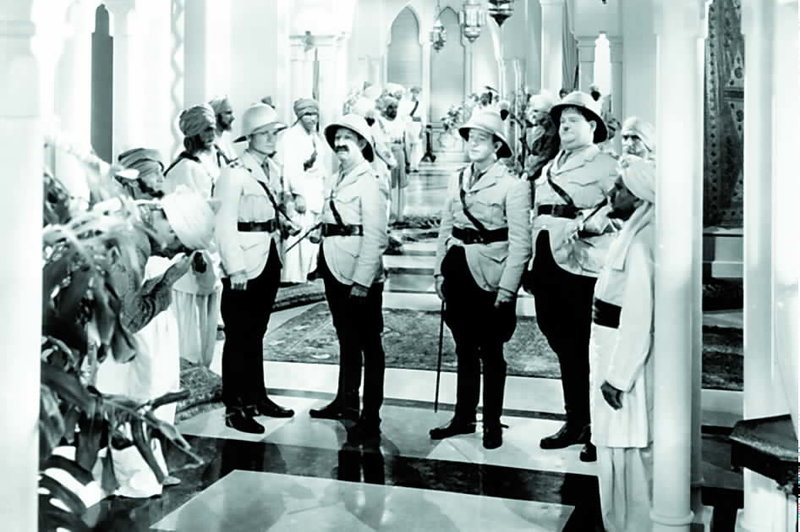 Wir sind vom schottischen Infanterie-Regiment – Bild: Sat.1 Gold