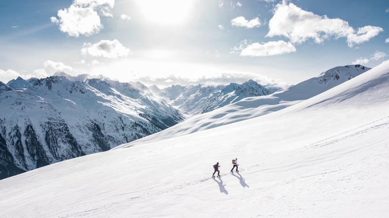 winter mountain hiking – Bild: CC0