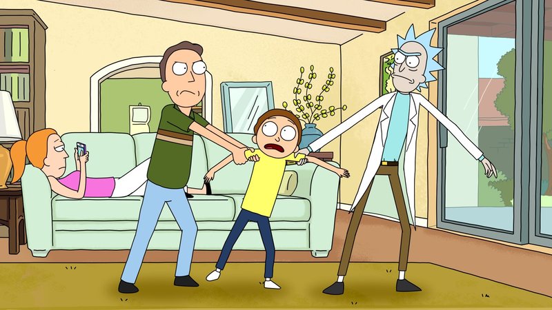 Rick And Morty S02e09 Anarchie Für Anfänger Look Whos Purging Now