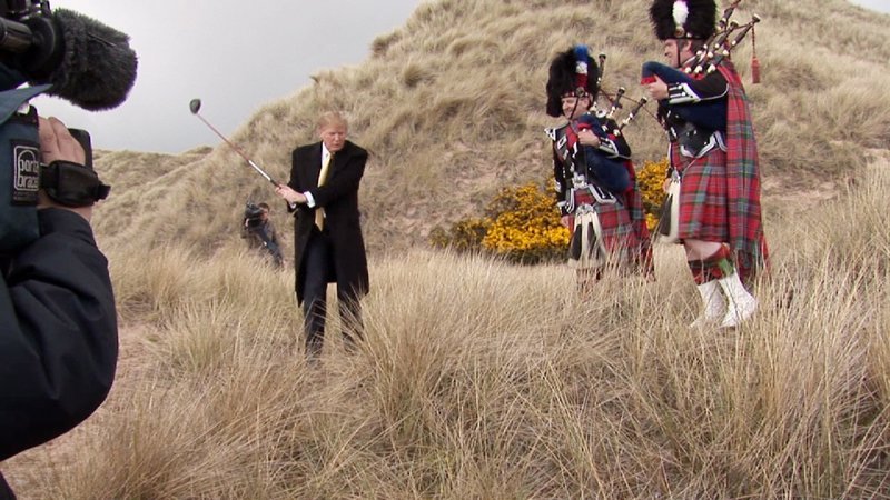 Auf einem der letzten wild belassenen Naturgebiete Schottlands soll ein luxuriöses Golf-Resort entstehen. – Bild: GEO Television