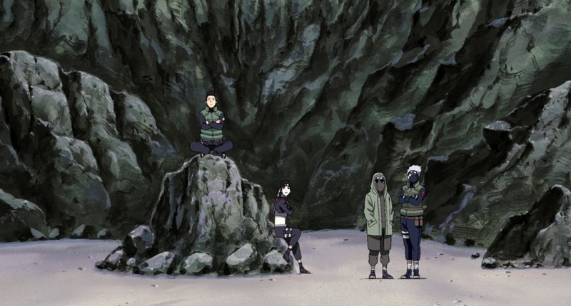 Es stellt sich schnell heraus, dass die Angreifer gefährliche Himmel-Shinobi sind. Nun liegt es an Naruto und seinen Freunden (Foto), die Bedrohung durch die Luft-Ninjas endgültig zu beseitigen … – Bild: 2002 MASASHI KISHIMOTO /​2007 Shippuden © NMP 2008 Lizenzbild frei