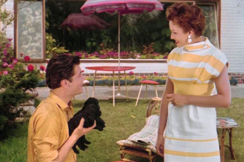Der fesche Müllerbursche Fritz (Gerhard Riedmann) hat sich in Inge (Waltraut Haas), die Tochter des Erlenbachwirtes verliebt. – Bild: MDR/cine aktuell Der fesche Müllerbursche Fritz (Gerhard Riedmann) hat sich in Inge (Waltraut Haas), die Tochter des Erlenbachwirtes verliebt. – Bild: MDR/cine aktuell