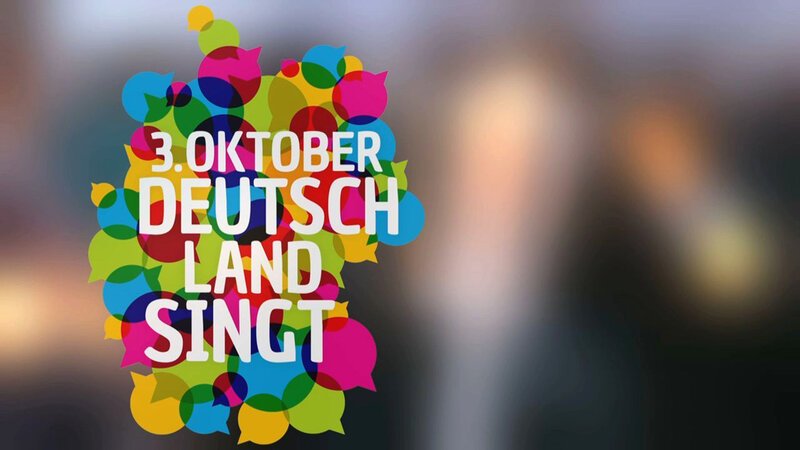 3. Oktober – Deutschland singt Nutzung nur in Verbindung mit Programm/​Veranstaltungspromotion. Jede andere Nutzung ist untersagt – Bild: Bibel TV