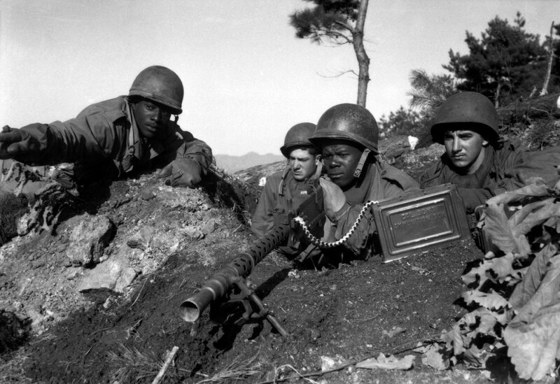 Amerikanische Soldaten im Koreakrieg, 20. November 1950. – Bild: ORF