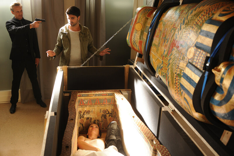 Blonder als die Polizei erlaubt – Bild: Puls 8