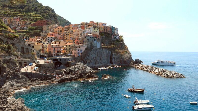 Cinque Terre gehört zum Weltkulturerbe der UNESCO. – Bild: phoenix/​ZDF/​Julien Bur