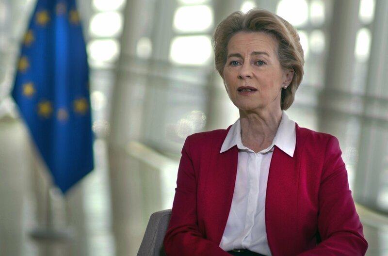 Ursula von der Leyen, Präsidentin der Europäischen Kommission – Bild: Vincent TV /​ Ursula von der Leyen, Präsidentin der Europäischen Kommission