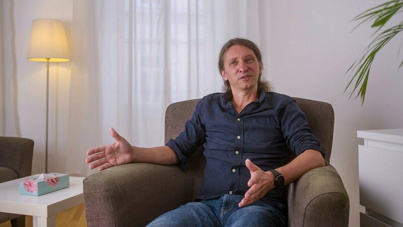 Interviewpartner Romeo Bisutti. – Bild: ORF/​Nikolaus Geyrhalter Filmproduktion