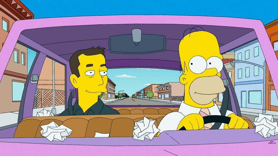 Simpsons Homer Isst Sich Selbst