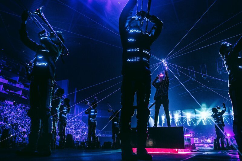 Muse, September 2019 in der O2 Arena, London, GB, 2019 – Bild: ZDF und Pulse Films.