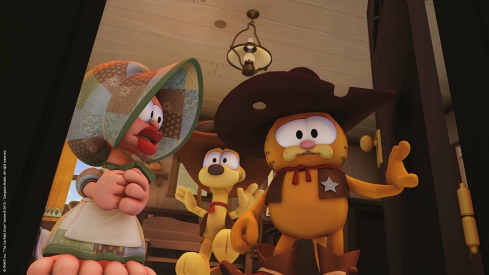 Garfield (2008) S04E16 Die GlitzerSchlucht Hilfssheriff Garfield (1