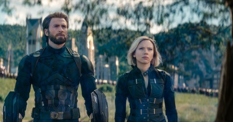 Captain America /​ Steve Rogers (Chris Evans), Natasha Romanoff /​ Black Widow (Scarlett Johansson). – Bild: ORF /​ Disney /​ Marvel