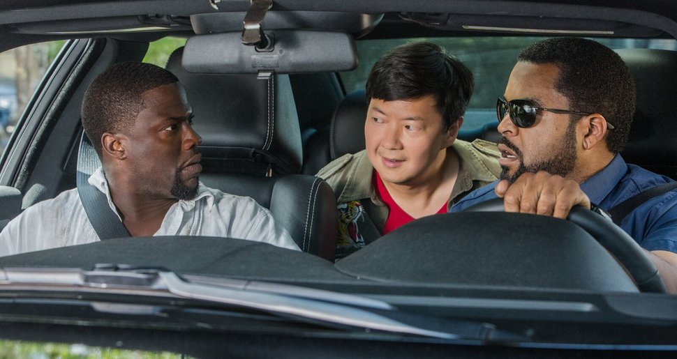 (v.l.n.r.) Ben Barber (Kevin Hart); AJ (Ken Jeong); James Payton (Ice Cube) – Bild: 2016 Universal Pictures. All Rights Reserved. / Quantrell Colbert Lizenzbild frei
