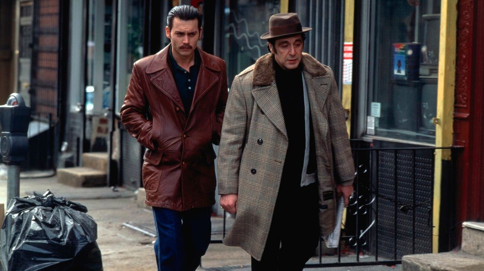 Joe Pistone / Donnie Brasco (Johnny Depp, l.) und Lefty Ruggiero (Al Pacino) – Bild: WDR / 1997 Mandalay Entertainment
