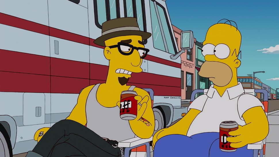 Simpsons Homer Isst Sich Selbst