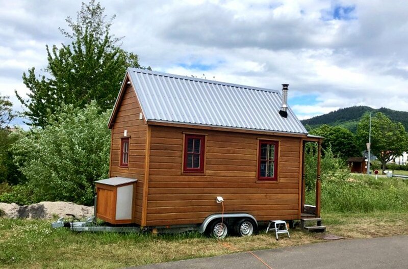 Das „Black Forest Tiny House“ von Hanspeter Brunner. – Bild: SWR/Mouhcine El Ghomri Das „Black Forest Tiny House“ von Hanspeter Brunner. – Bild: SWR/Mouhcine El Ghomri