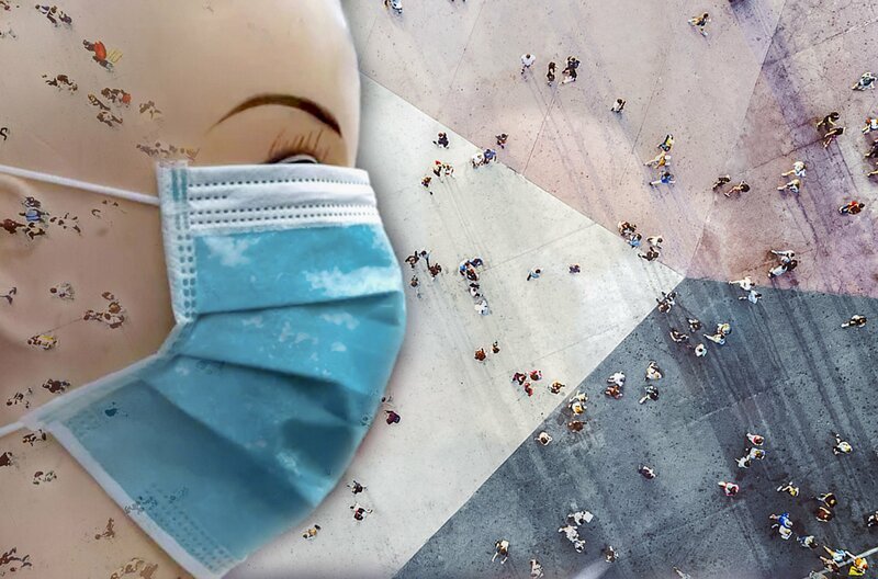 Die weltweite Pandemie und die Kontaktbeschränkungen stellen Bürger, Unternehmen und Staaten vor Grundsatzentscheidungen. – Bild: ARTE /​ © Zorn Production International