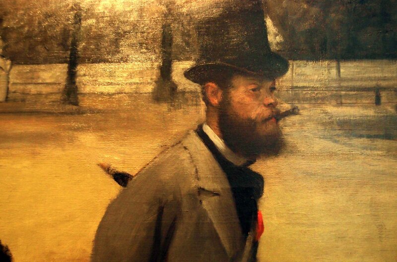 Ausschnitt aus Edgar Degas’ Gemälde „Place de la Concorde“ (1875), das im Eremitage-Museum in Sankt Petersburg aufbewahrt wird – Bild: Arts Alliance Distribution / © Arts Alliance Distribution Ausschnitt aus Edgar Degas’ Gemälde „Place de la Concorde“ (1875), das im Eremitage-Museum in Sankt Petersburg aufbewahrt wird – Bild: Arts Alliance Distribution / © Arts Alliance Distribution