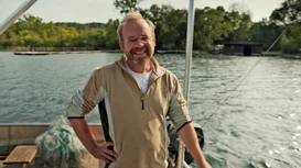Ansgar Hehenkamp, "Fischer vom Laacher See". – Bild: SWR Ansgar Hehenkamp, "Fischer vom Laacher See". – Bild: SWR
