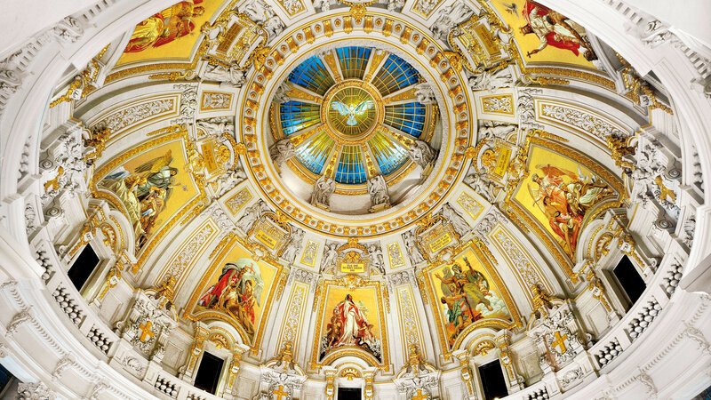 Berliner Dom Kuppelmosaiken – Bild: Berliner Dom / Bibel TV
