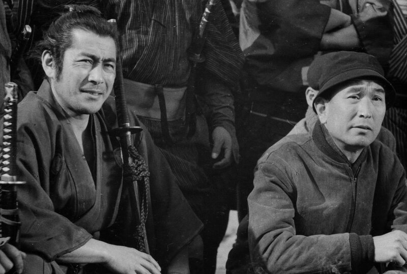 L-R: Mifune und Kurosawa – Bild: KINOWELT TV