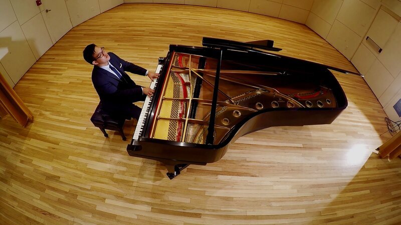 Pianist Geroge Ko – Bild: GEO Television