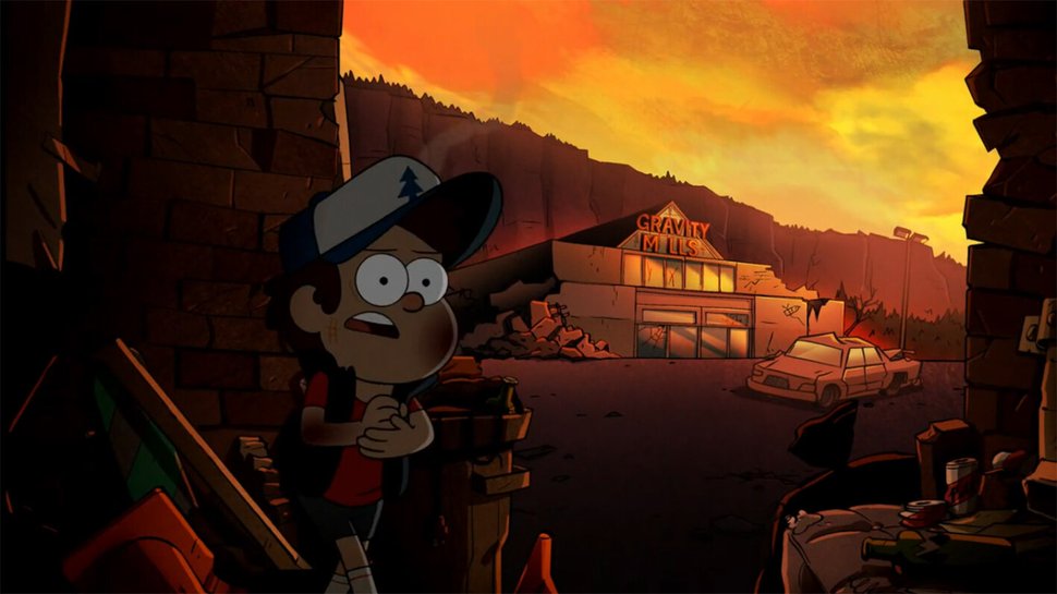 Willkommen in Gravity Falls S02E18 Seltsamageddon 1 Wettlauf mit der Zeit (Weirdmageddon (1