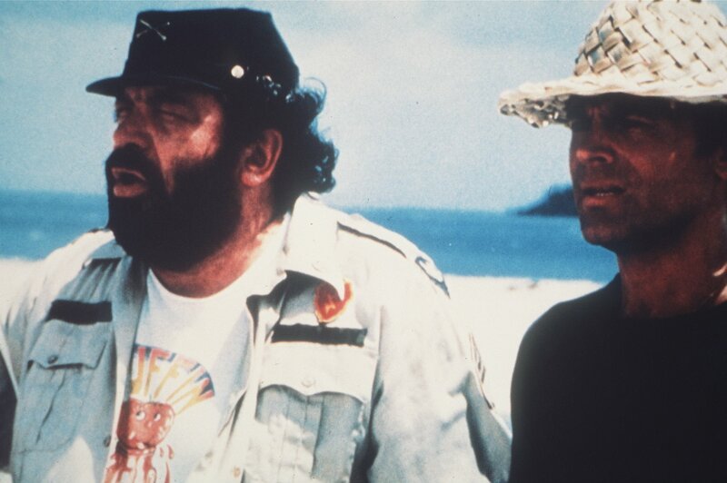 Terence Hill Bud Spencer - Camiseta De Manga Corta, Diseño De Bud & Terence (negro) Negro S