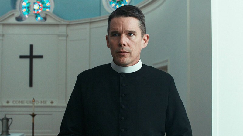 First Reformed Ethan Hawke als Toller SRF/2017 Ferrocyanide, Inc. – Bild: SRF1 First Reformed Ethan Hawke als Toller SRF/2017 Ferrocyanide, Inc. – Bild: SRF1