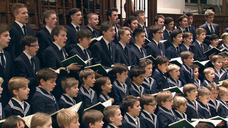 Der Thomanerchor besteht aus 93 Jungen im Alter von neun bis 19 Jahren. singen – Bild: TVNOW / MedienKontor/ Jan Mammey Der Thomanerchor besteht aus 93 Jungen im Alter von neun bis 19 Jahren. singen – Bild: TVNOW / MedienKontor/ Jan Mammey