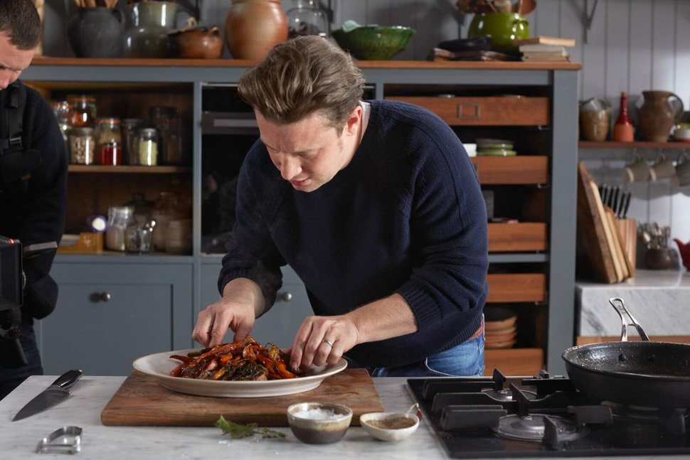 Jamies 5ZutatenKüche S01E12 Würziger SafranReis, zartes Rindfleisch