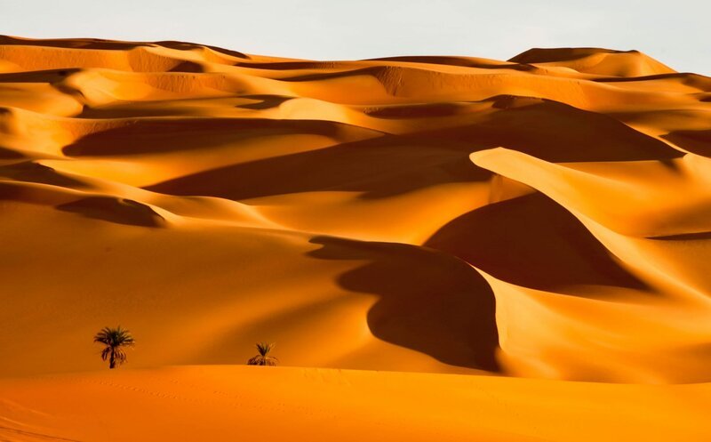 Libyens Sandsee, 1.000.000 Quadratkilometer Sand. – Bild: ARD alpha