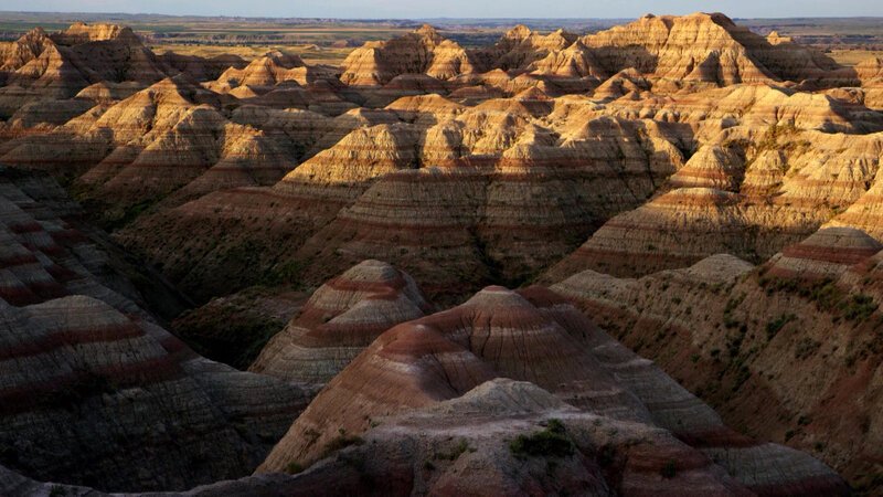 Die Landschaft der Badlands – Bild: Bibel TV