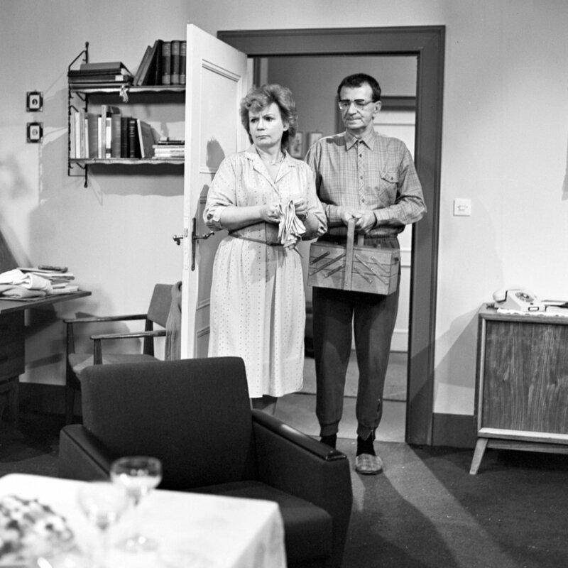 Müllers kommen – Bild: MDR/​DRA/​Christine Nerlich