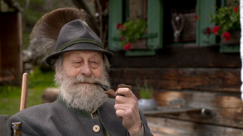 Berufsjäger Hans Schober. – Bild: ORF /​ Pammer Film