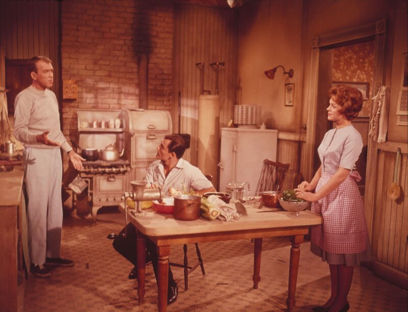 Roger Hobbs (James Stewart, links) und Peggy Hobbs (Maureen O’Hara). – Bild: Tele 5
