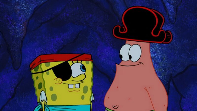 L-R: SpongeBob, Patrick – Bild: Nicktoons