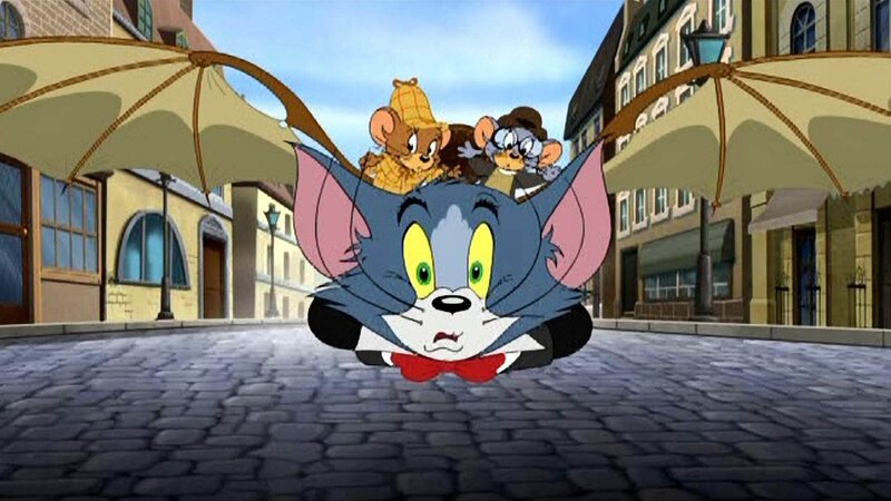 Tom und Jerry treffen Sherlock Holmes und Dr. Watson – Bild: Super RTL