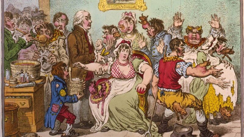 Von Pest bis Corona: die größten Pandemien der Geschichte – Bild: RTL /​ © James Gillray