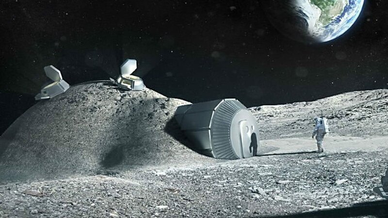 Weltweit arbeiten die großen Raumfahrtagenturen für das gemeinsame Ziel – die Rückkehr zum Mond. – Bild: ZDF und field.media./​field.media